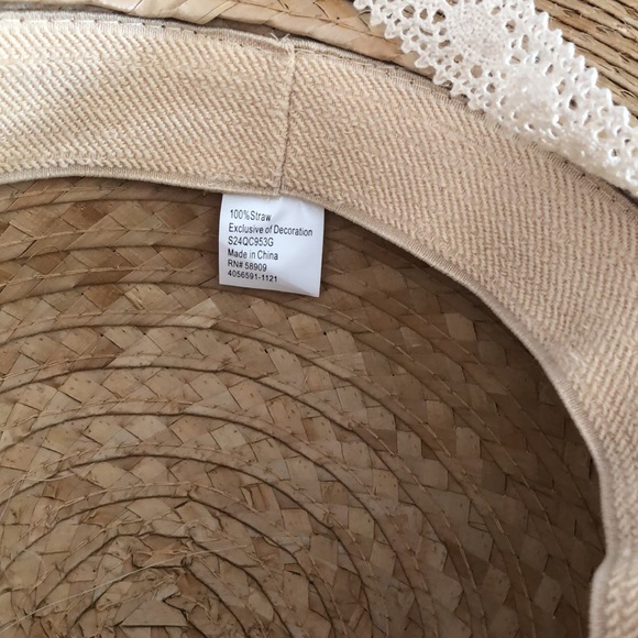 Brand new copper key girls straw hat - Picture 4 of 5
